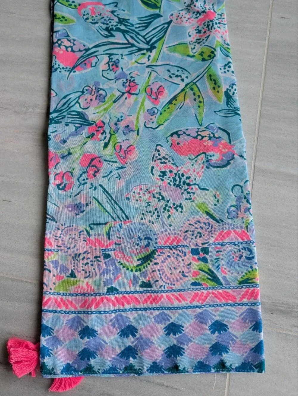 new LILLY PULITZER sway this way pareo wrap scarf